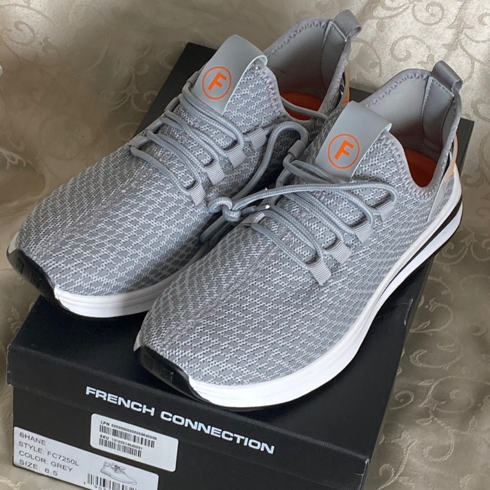 New French Connection Shane sneakers shoes men Sz 8.5